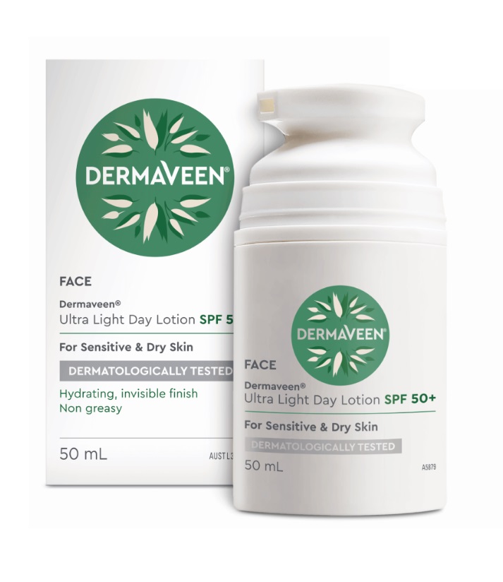 DermaVeen Ultra Light Day Lotion SPF 50+ 50mL