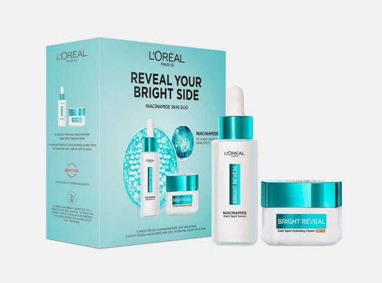 L'Oreal Paris Bright Reveal Skin Duo Gift Set