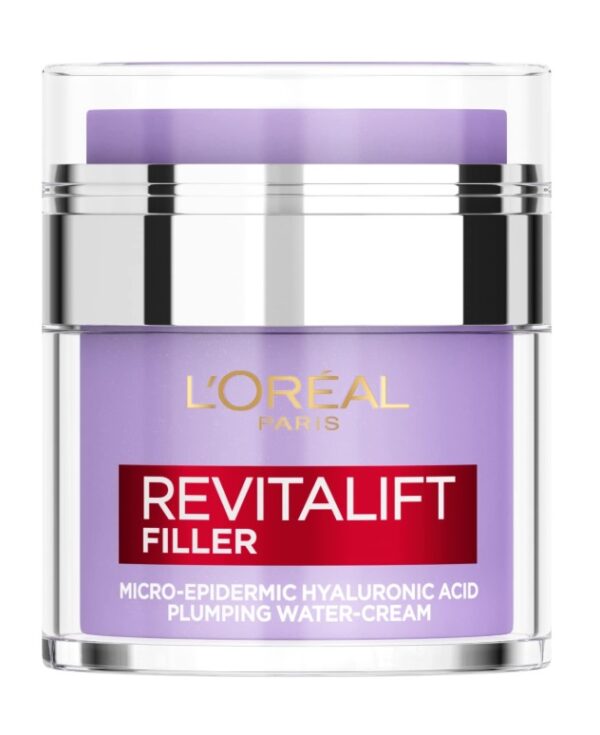L'Oreal Revitalift Filler Plumping Water Cream with Hyaluronic Acid 50mL