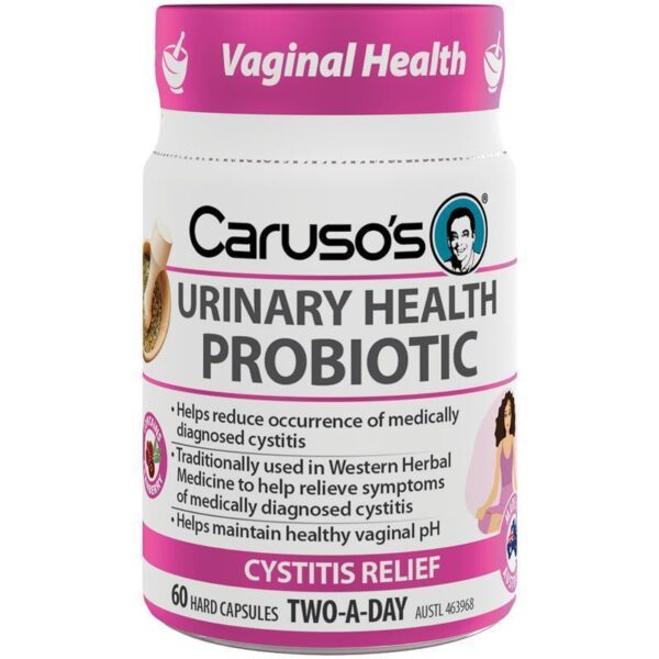 Caruso's Urinary Health Probiotic 60 Capsules