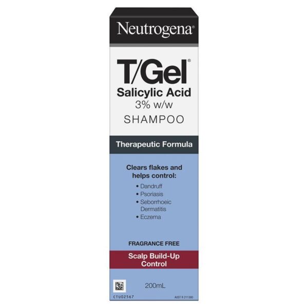 Neutrogena T/Gel Salicylic Acid Shampoo 200mL