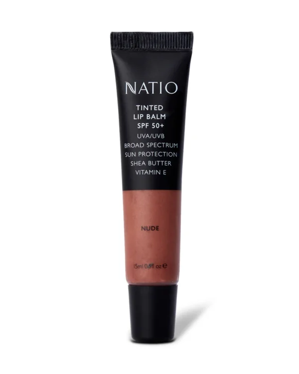 Natio Tinted Lip Balm Nude SPF 50+