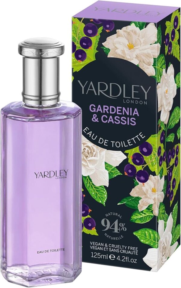 Yardley Gardenia and Cassis 125mL EDT