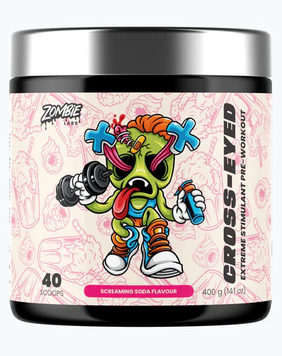 Zombie Labs CROSS-EYED Extreme Pre-Workout (FREE SHAKER AND FUNNEL while stocks last)
