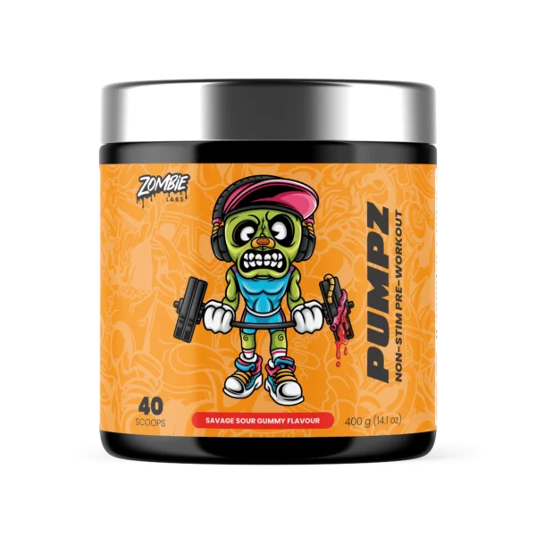 Zombie Labs PUMPZ NON-STIM Pre workout 400g (FREE SHAKER AND FUNNEL while stocks last)