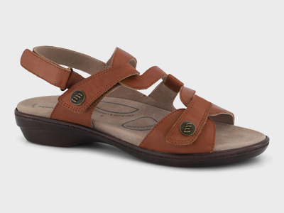 Homyped Angela Cognac C+ Fitting