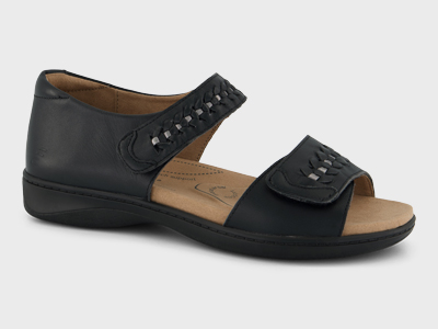 Homyped Dakota Black Weave D Fitting