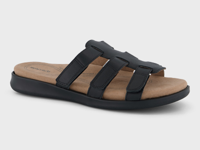 Homyped Erin Triple Slide Black D Fitting