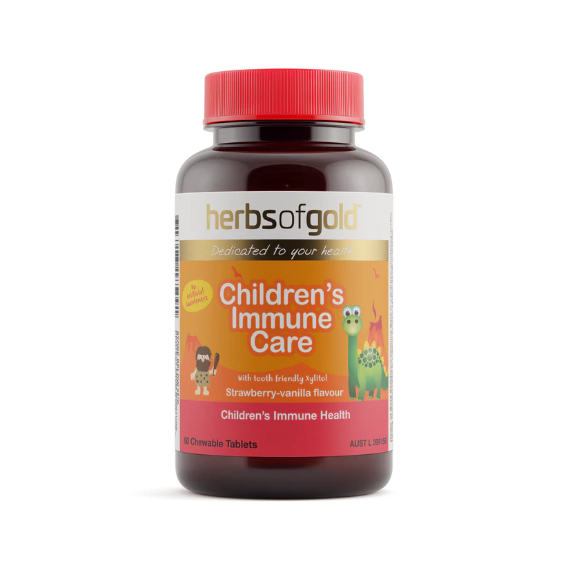 Herbs Of Gold Children's Immune Care 60 Chewable Tablets