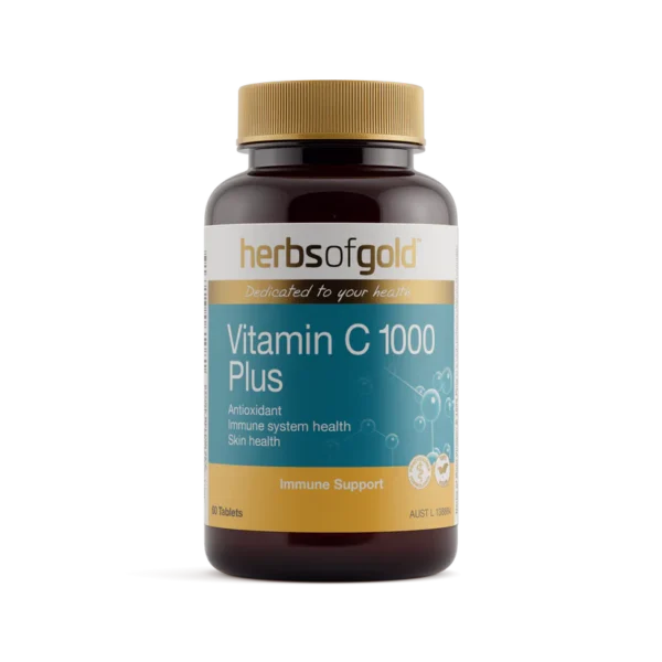 Herbs Of Gold Vitamin C 1000 Plus 60 Tablets