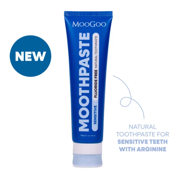 Moogoo Sensitive Moothpaste - Fluoride Free 100g