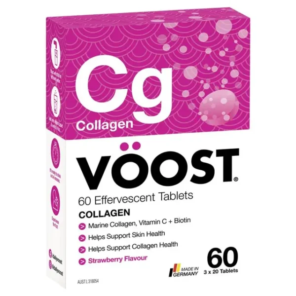 Voost Collagen Effervescent 60 Pack Exclusive Size