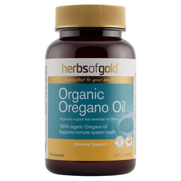 Organic Oregano Oil 60 Capsules