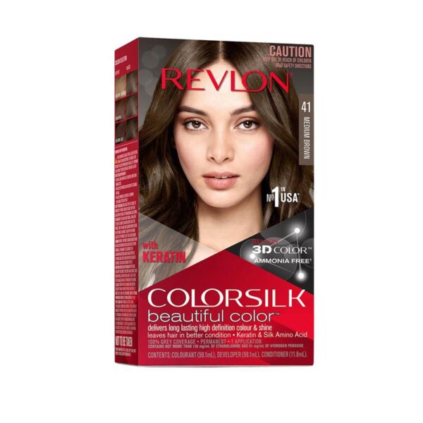 Revlon Colorsilk Permanent Hair Color 41 Medium Brown