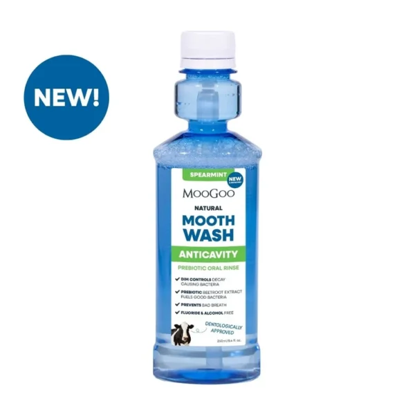 NEW MooGoo Moothwash - Spearmint 250ml