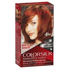 Revlon ColorSilk Permanent Hair Color 42 Medium Auburn