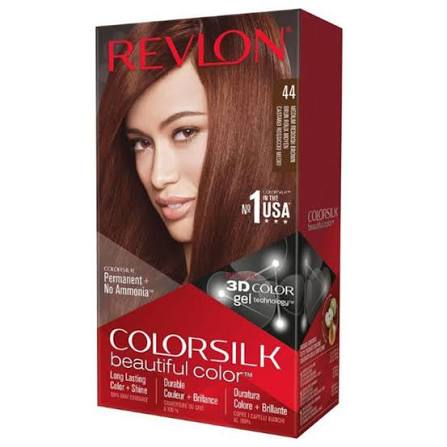 Revlon Colorsilk Permanent Hair Color 44 Medium Red Brown