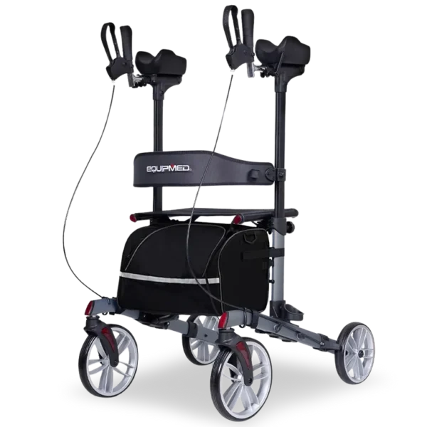 Equipmed ErgoStride Walker with Forearm Rest Supports