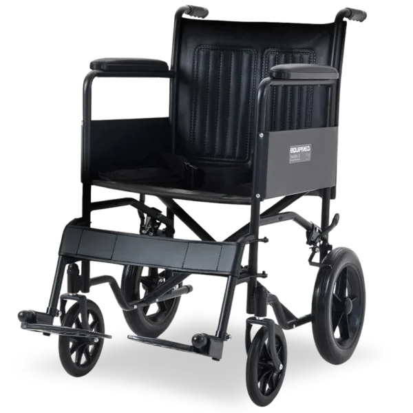 Equipmed Transitline XL Foldable Transit Wheelchair