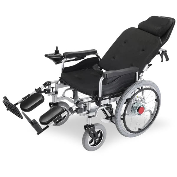 Equipmed PowerCruise Premium XL Foldable Electric Wheelchair
