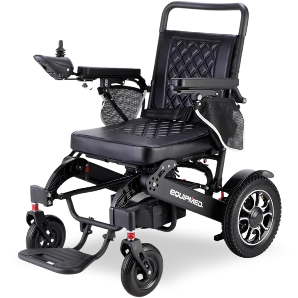 Equipmed PowerCruise Venture Foldable Electric Wheelchair