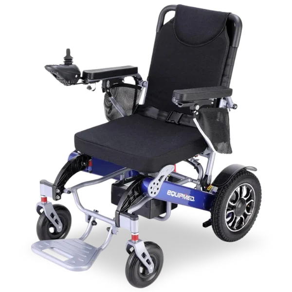 Equipmed PowerCruise Venture Foldable Electric Wheelchair