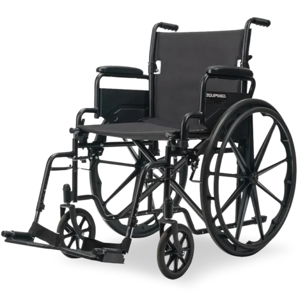 Equipmed Comfortline 24" XL Foldable Wheelchair