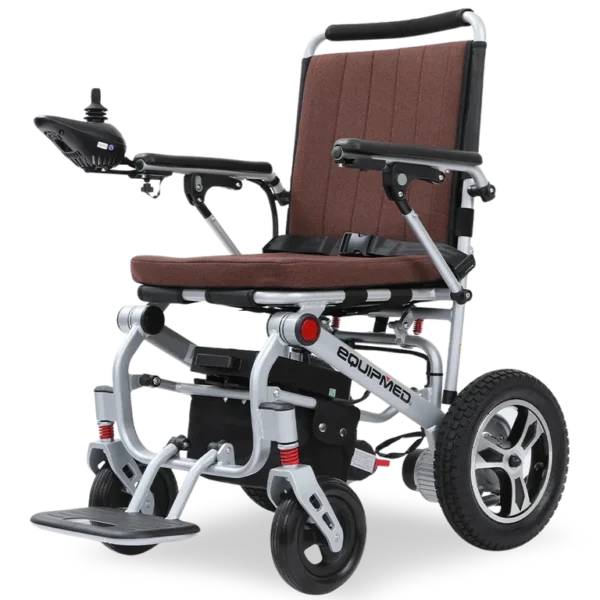 Equipmed Ultra-Light Foldable Electric Wheelchair