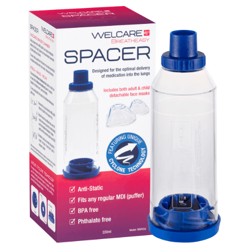 Welcare Breatheasy Spacer 220ml