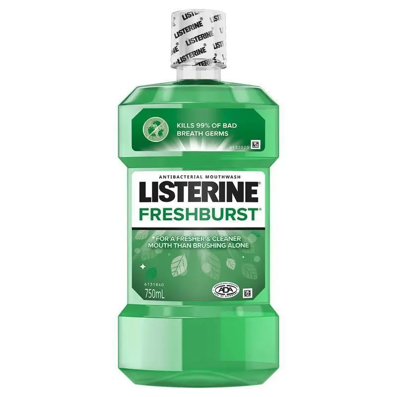 freshburst listerine