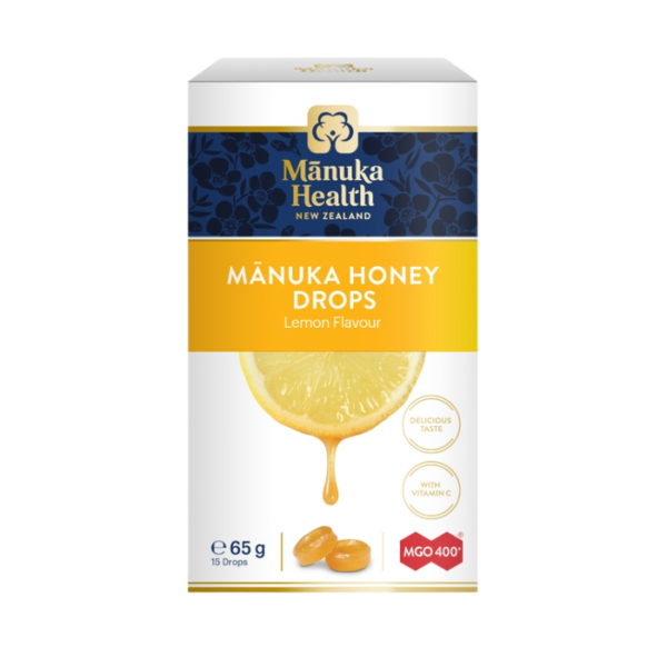 Manuka Health Manuka Honey Drops Lemon 65g