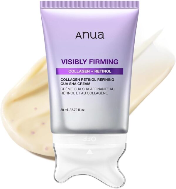 Anua Visibly Firming Collagen Retinol Refining Gua Sha Cream 80ml