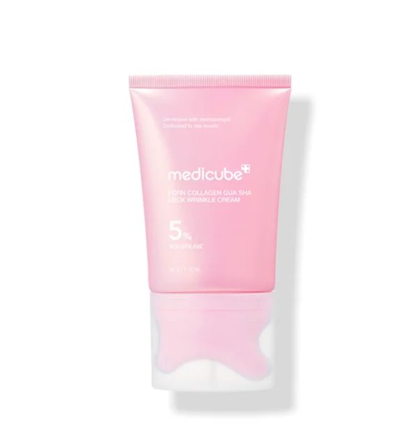 Medicube PDRN Collagen Gua Sha Neck Wrinkle Cream