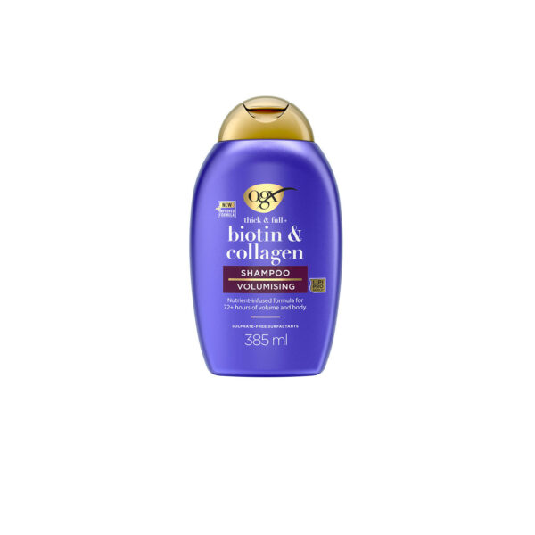 NEW FORMULA Ogx Thick & Full+biotin & Collagen Vitamin Biotin Shampoo 385ml