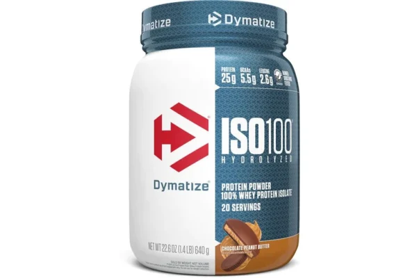 Dymatize ISO 100 Hydrolyzed Protein – 20 Serves Chocolate Peanut Butter