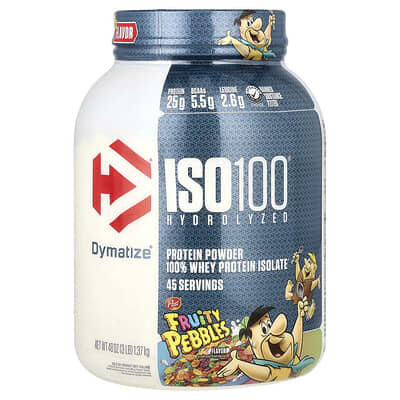 Dymatize ISO 100 Hydrolyzed Protein – 20 Serves Fruity Pebbles