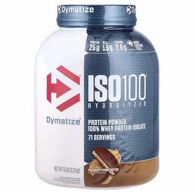 Dymatize ISO 100 Hydrolyzed Protein – 2.3kg Chocolate Peanut Butter