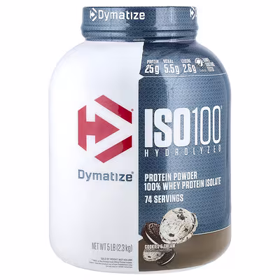 Dymatize ISO 100 Hydrolyzed Protein – 2.3kg Cookies and Cream