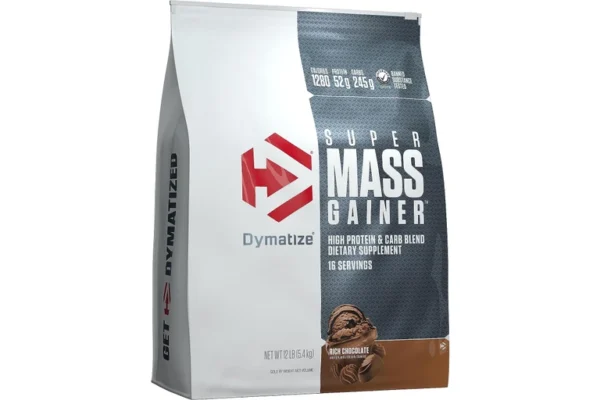 Dymatize Super Mass Gainer - 12Lb (5.4Kg) - Rich Chocolate