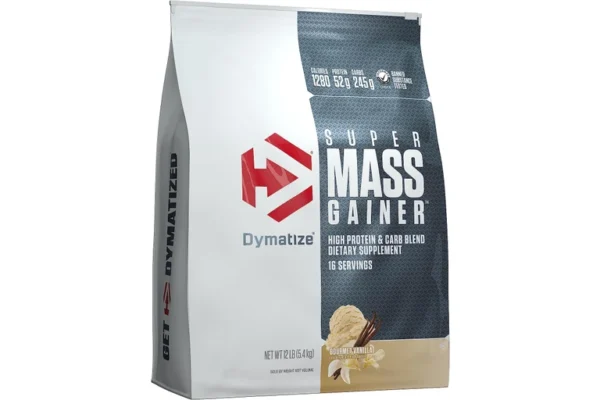 Dymatize Super Mass Gainer - 12Lb (5.4Kg) - Gourmet Vanilla